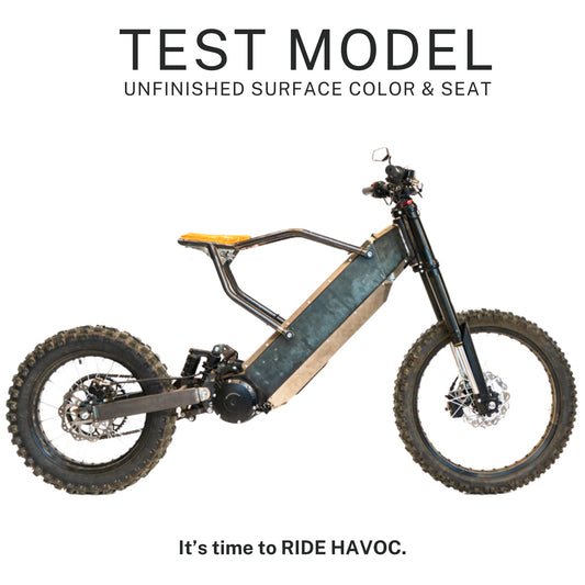 Havoc - Dual Purpose Electric Motorcycle - DEPOSIT