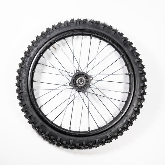 Complete eBike and eMoto wheels with tires